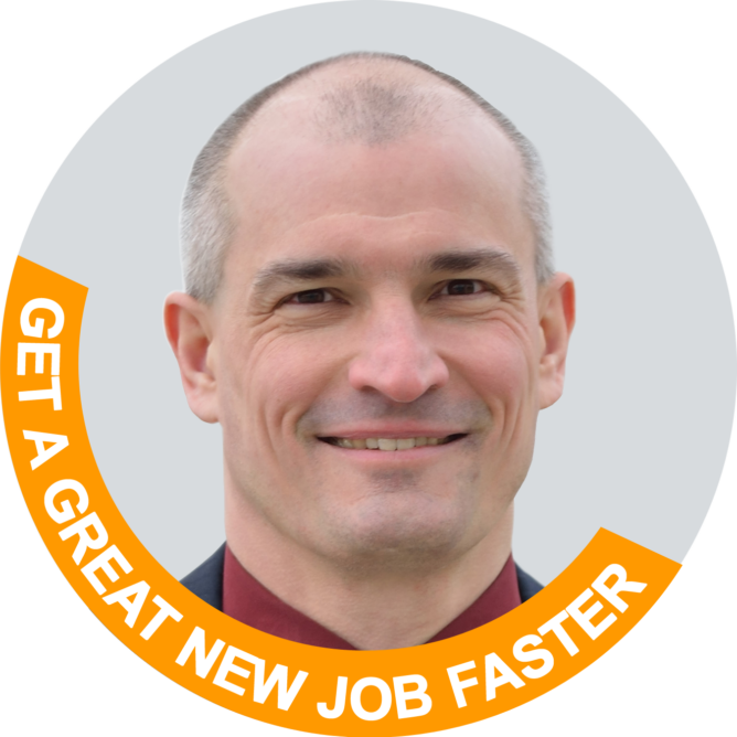 Career Coach Michael Kaiser - LinkedIn profile picture with frame - Get a great new job faster