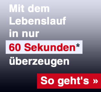 Mit dem Lebenslauf in nur 60 Sekunden überzeugen
